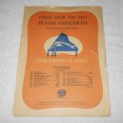 Tschaikowsky - Theme From The First Piano Concerto Sheet Music - Century 3557 - 1942