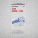 Wickes Lumber - How To Booklet 22 - Sink Installation - Plumbing - USA Wickes Lumber - How To Booklet 22 - Sink Installation - Plumbing - USA