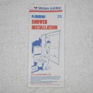Wickes Lumber - How To Booklet 25 - Shower Installation - Plumbing - USA