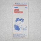 Wickes Lumber - How To Booklet 46 - Grass Carpeting - Floors - USA