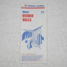 Wickes Lumber - How To Booklet 52 - Divider Walls - Walls - USA