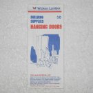 Wickes Lumber - How To Booklet 58 - Hanging Doors - Building Supplies - USA