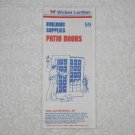 Wickes Lumber - How To Booklet 59 - Patio Doors - Building Supplies - USA