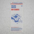 Wickes Lumber - How To Booklet 61 - Skylights - Building Supplies - USA