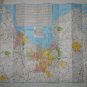 Boston Massachusetts Downtown & Vicinity - AAA Road Map - 1999