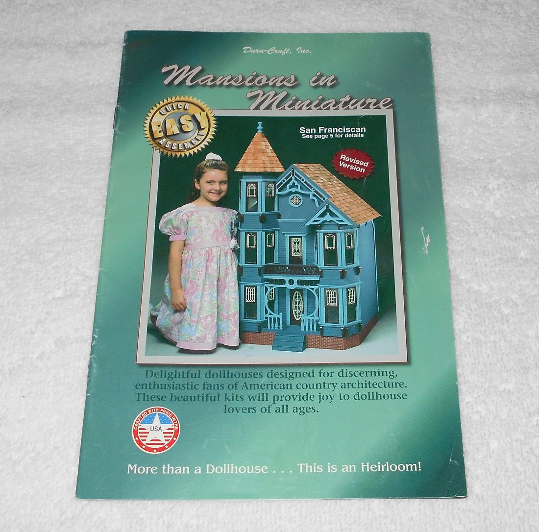 Dura-Craft - Wooden Dollhouse Catalog, Insert & Order Form - 1999