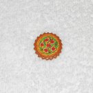 Pizza Disc From Leonardo Storage Shell - TMNT Teenage Mutant Ninja Turtles - Playmates 1991 Pizza Disc From Leonardo Storage Shell - TMNT Teenage Mutant Ninja Turtles - Playmates 1991
