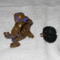 Donatello Storage Shell Figure Only - Damaged - TMNT Teenage Mutant Ninja Turtles - Playmates 1990