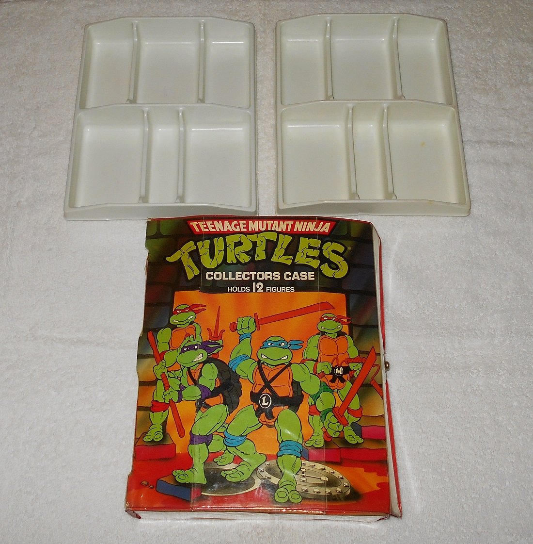 TMNT Collectors Case With (x2) White Trays - 20400 - Teenage Mutant Ninja Turtles - Mirage 1988
