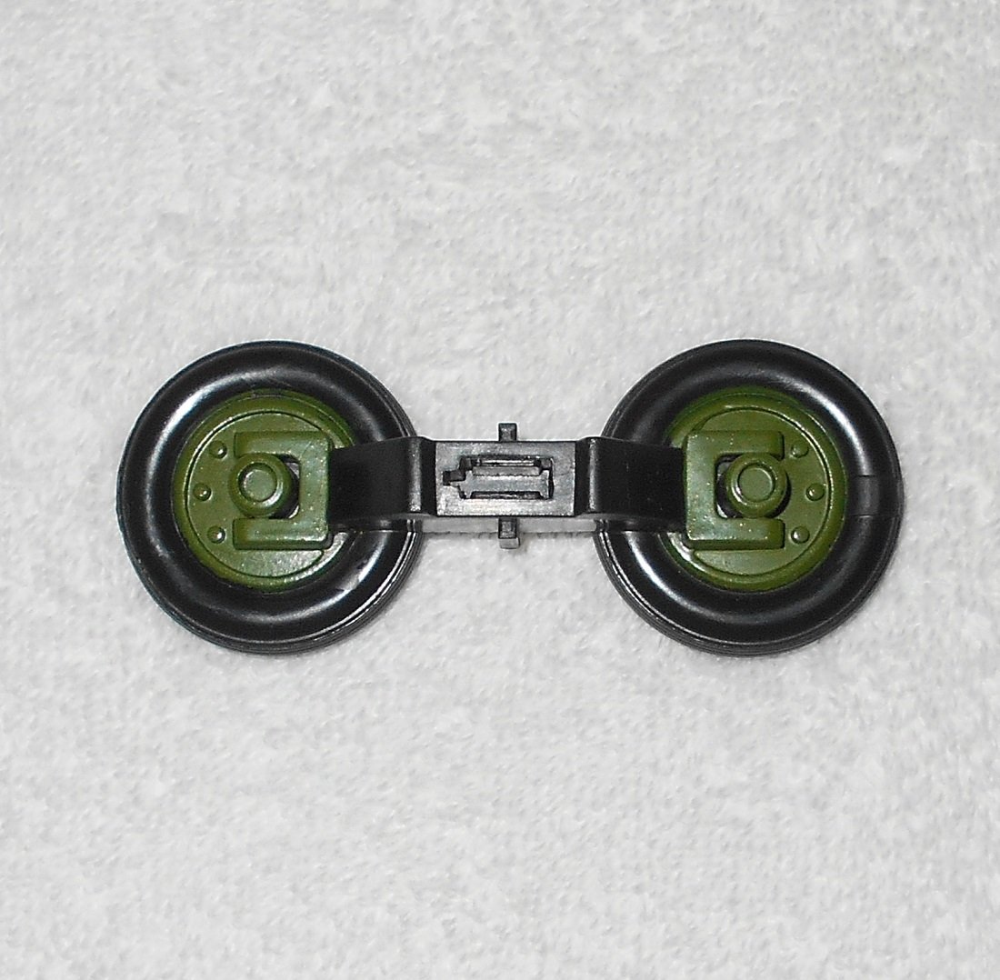 Tire Assembly From Double Barreled Plunger Gun 5662 - TMNT Teenage Mutant Ninja Turtles - 1989