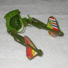 Backpack With Fins From Turtle Trooper 5019 - TMNT Teenage Mutant Ninja Turtles - Playmates 1988 Backpack With Fins From Turtle Trooper 5019 - TMNT Teenage Mutant Ninja Turtles - Playmates 1988