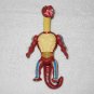 Rattlor Figure Only - Yellow Neck - MOTU Masters Of The Universe - Mattel 1985 Vintage