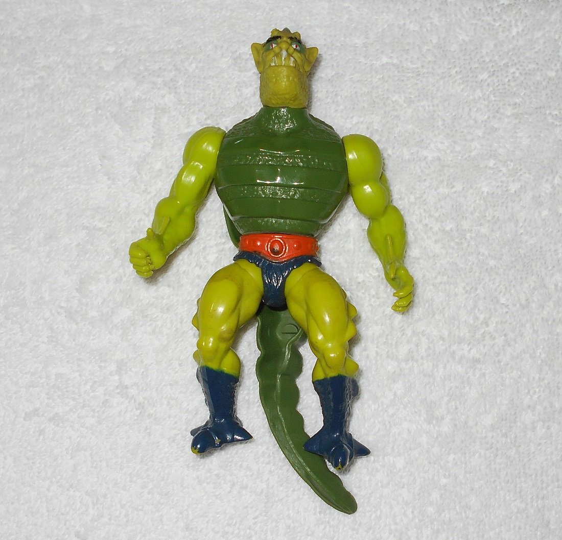 Whiplash Figure Only - Soft Head - MOTU Masters Of The Universe - Mattel 1983 Vintage