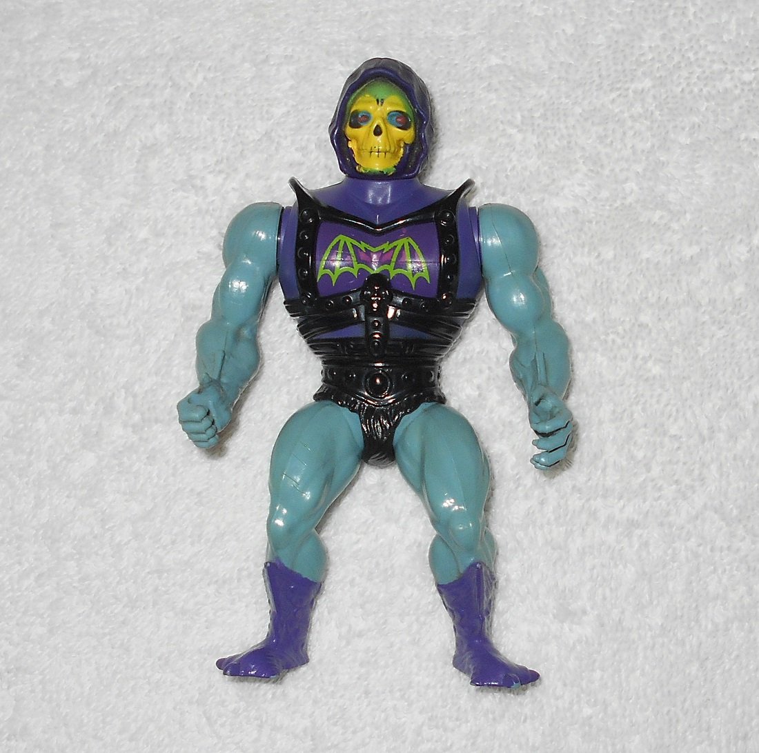 Battle Armor Skeletor Figure Only - MOTU Masters Of The Universe - Mattel 1983 Vintage