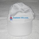 Sherwin Williams Painters Cap Hat - Cover The Earth Logo - Velcro Closure - White