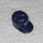New York Yankees - Vintage Miniature Baseball Cap - Blue Plastic With NY Logo Sticker