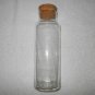 Clear Glass Canister Jar With Cork Stopper - 10 Inches - Cylindrical