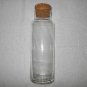 Clear Glass Canister Jar With Cork Stopper - 10 Inches - Cylindrical