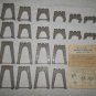 Lionel 110 - Vintage Gray Trestle Set - (x20) Piers With Instructions - O Gauge