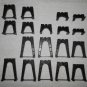 Lionel 110 - Vintage Black Trestle Set - (x18) Piers - O Gauge