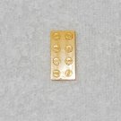 LEGO Vintage Error - (x1) Old Font Logos Out Of Alignment Brick 2 x 4 - Yellow - 3001old LEGO Vintage Error - (x1) Old Font Logos Out Of Alignment Brick 2 x 4 - Yellow - 3001old