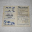 Lionel - How to Install and Operate Lionel HO Switches Instructions - 0922-11 - Vintage Lionel - How to Install and Operate Lionel HO Switches Instructions - 0922-11 - Vintage