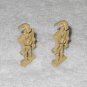 LEGO Star Wars - (x2) Battle Droid Minifigures - sw0001b - Tan With Angled Arms