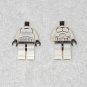 LEGO Star Wars - (x2) Trooper Bodies Only - sw0188 Storm & sw0201 Clone