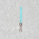 LEGO Star Wars - (x1) Lightsaber - Chrome Silver Hilt 64567 & Trans Light Blue Blade 30374 LEGO Star Wars - (x1) Lightsaber - Chrome Silver Hilt 64567 & Trans Light Blue Blade 30374