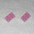 LEGO Freestyle - (x2) Slopes With Flowers On Pink Background - 3297px10 - From 4151 1995 LEGO Freestyle - (x2) Slopes With Flowers On Pink Background - 3297px10 - From 4151 1995