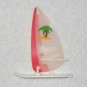 LEGO Paradisa - Windsurfer With Palm Tree Pattern Sail - x66px9 - Surfboard Mast Bar