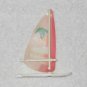 LEGO Paradisa - Windsurfer With Palm Tree Pattern Sail - x66px9 - Surfboard Mast Bar