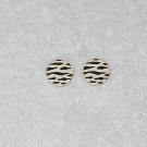 LEGO Islanders - (x2) Tiles With Zebra Animal Stripes - 4150px15 - From 6256 6278 1994