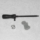 LEGO Soccer - Ball, Goalie Stick & Light Gray Stand - x45pb03 30493 30488