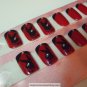 Red Playboy Bunny Nails