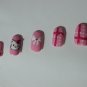 Hello Kitty Nails in Powder Puff Pink