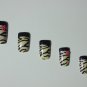 Zebra Nail Art