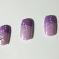 Purple Prom Nails