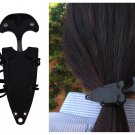 Knife Hair Tie Bracelet Ponytail Holder, for women and men, Tactical Survival Gear for Self-Defense