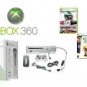 Xbox 360 Premium Gold Pack Mega Sports Bundle Video Game System with 3 Games