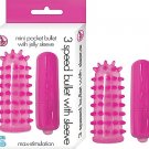 Mini Pocket Bullet W/ Sleeve Pink/1206AO-EN22161