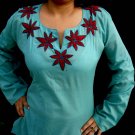 Aqua Designer cotton tunics with full sleeve