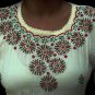 Yellow cotton fancy tunics