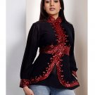 Elegance long sleeves Kurti/Tunic with jacket style beadwork
