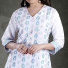 Embroidered cotton Designer Tunic/ Top