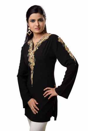 Women Embroidered Designer tunic/ top
