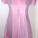 Ladies Plain Cotton Collar Neck Shirt Tunic Top