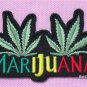 CANNABIS MARIJUANA RAGGAE Embroidered Sew Iron on Patch