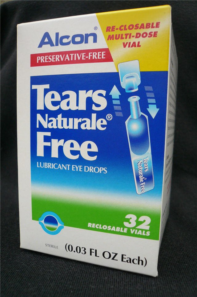 ALCON Tears Naturale Free Lubricant Eye Drops Relief Irritation Dry Eye ...