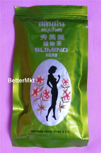 Sliming Herb 10 Tea Bags Fat Belly Loss Slimming Mild Laxative Herbal Tea